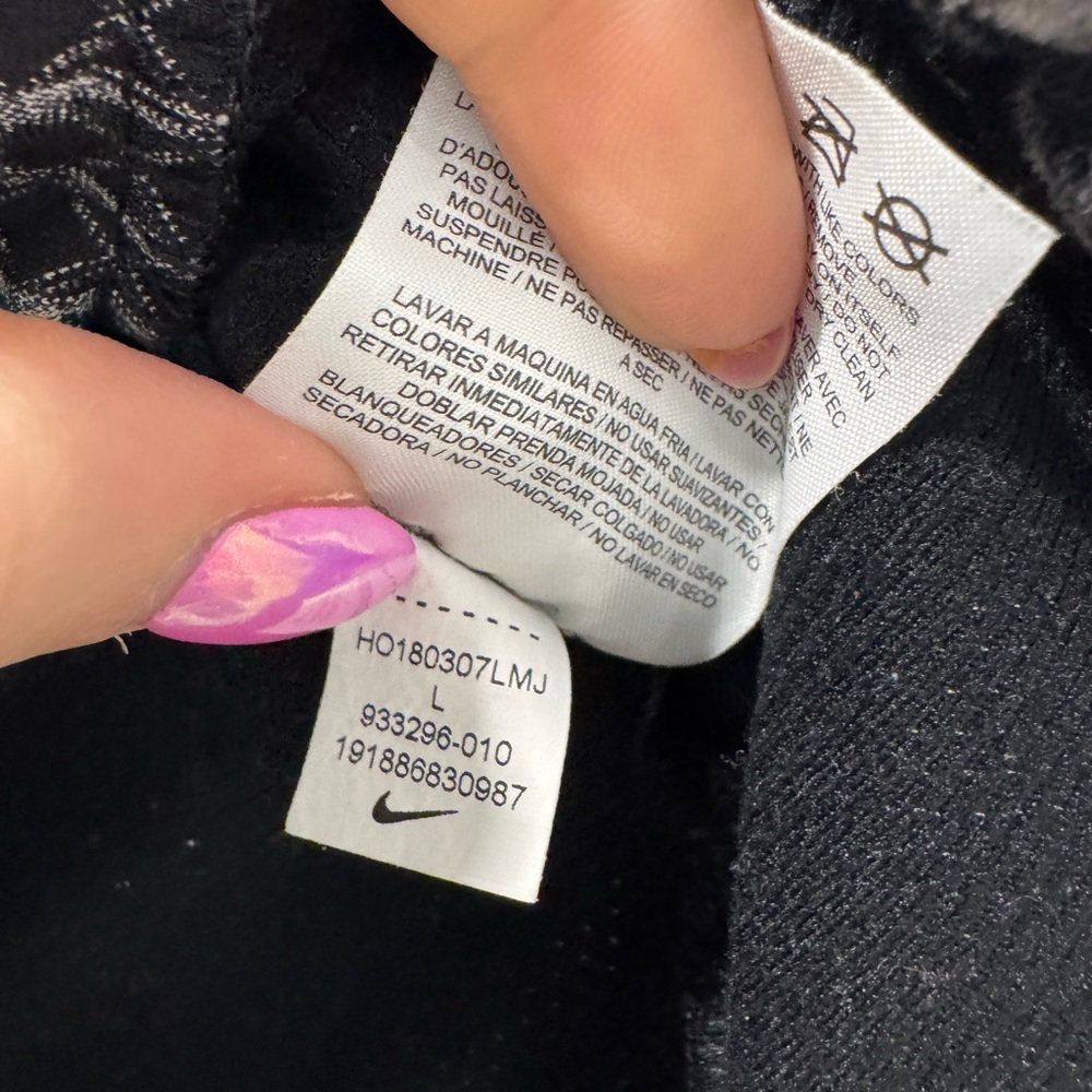 Nike Pro Hyperwarm Top Long Sleeve Brushed Training Shirt size large - Picture 6 of 8